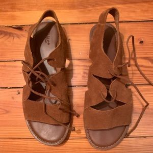 TOMS Leather Sandals